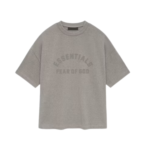 Camiseta Fear of God Essentials Core Collection Heavy S/S Heather Grey