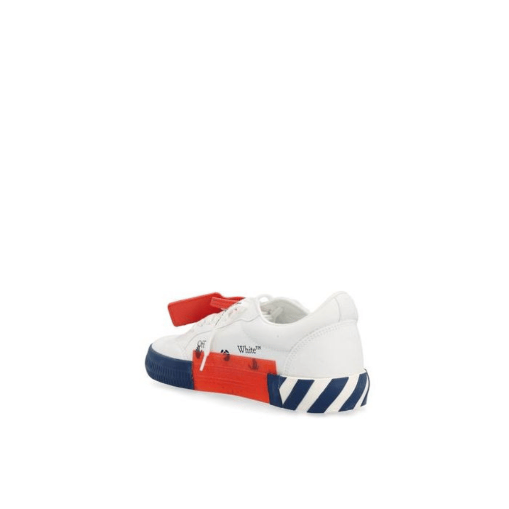 Off-White Vulcanized Low White Blue Canvas foto 3