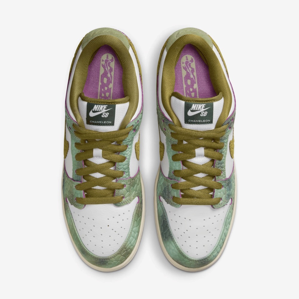 Alexis Sablone x Nike SB Dunk Low Pro White and Pacific Moss foto 2