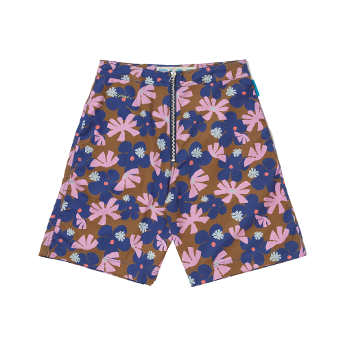 Shorts Piet Flower Cotton Board