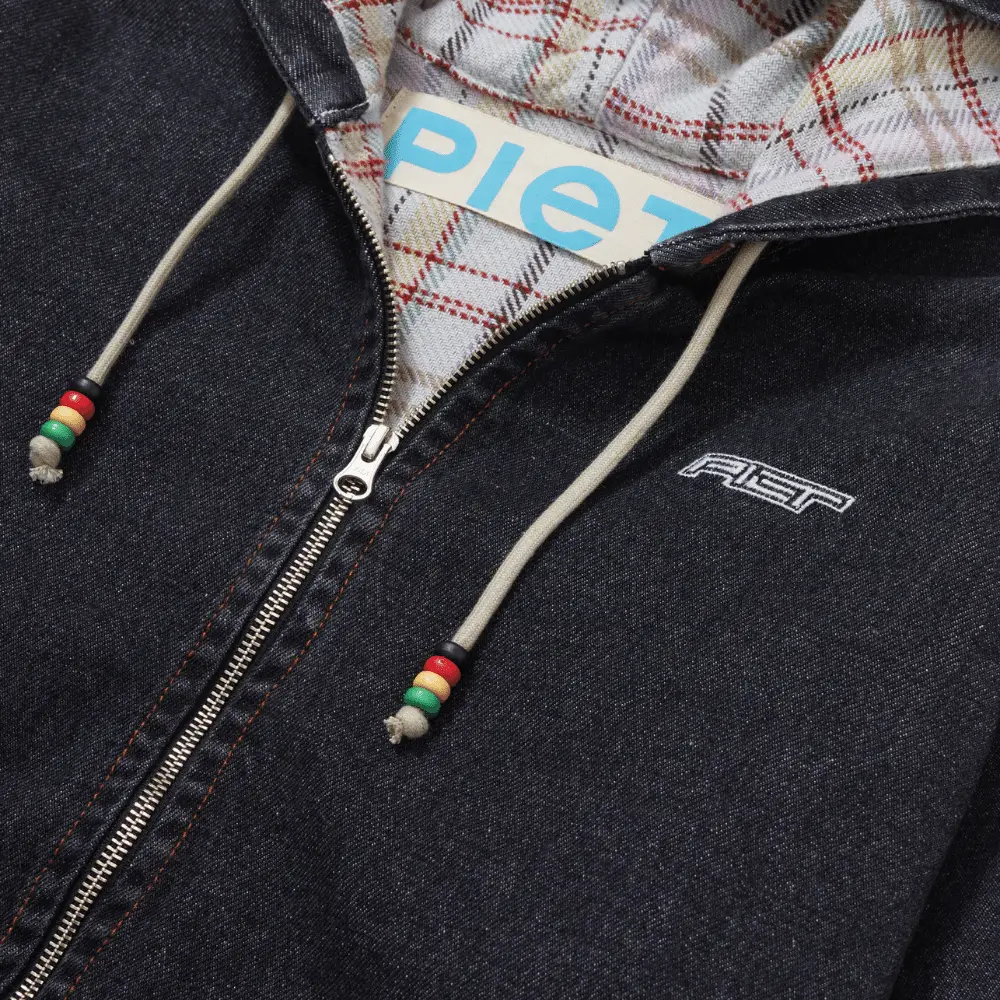 Imagem Jaqueta Piet Black Denim Hooded