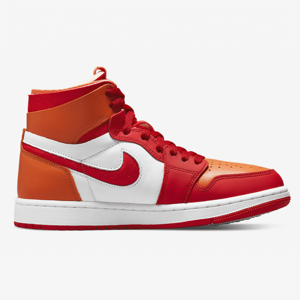 Air Jordan 1 High Zoom CMFT Fire Red Hot Curry foto 3