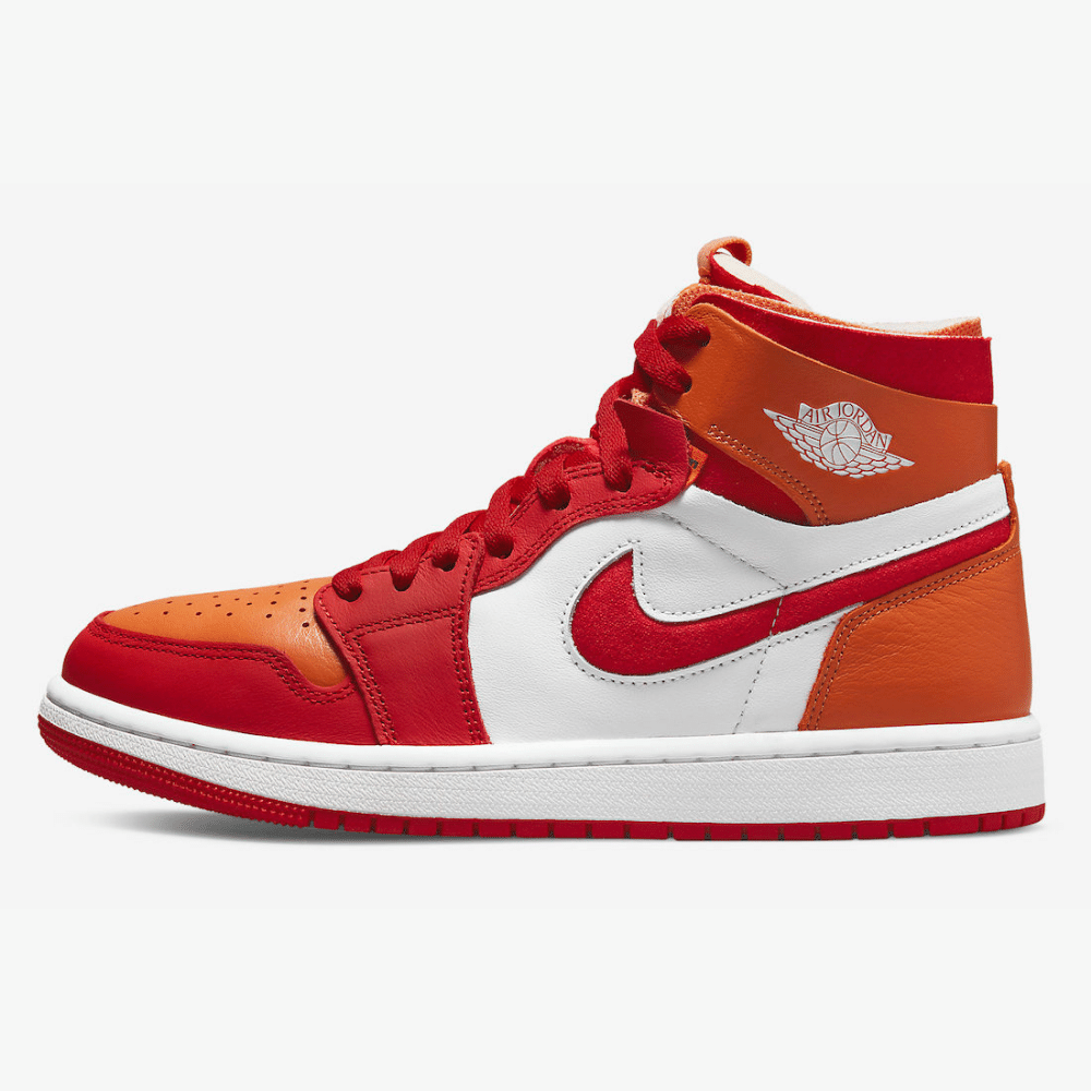 Air Jordan 1 High Zoom CMFT Fire Red Hot Curry foto 1