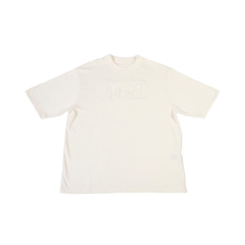 Camiseta Exclusiviist 1of1 Embossed Heavy Off White