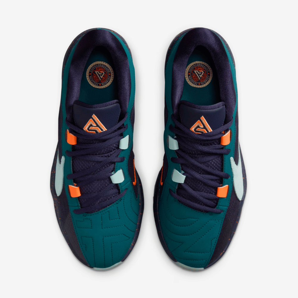 希少なスフィア 5A 3層グリーンファントムスフィア Nike Zoom Freak 5 Geode Teal - Droper