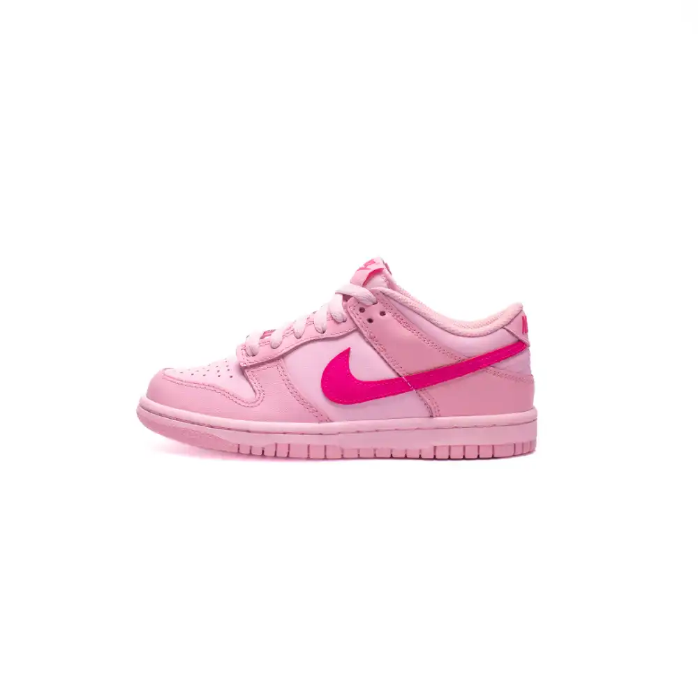 nike pink dunks low