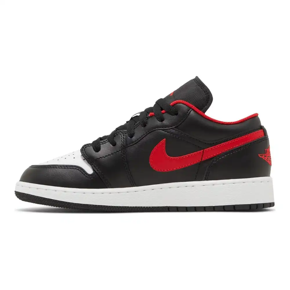 Nike Air Jordan 1 Low レッド/ホワイト/ブラック Air Jordan 1 Low GS White Toe - Droper