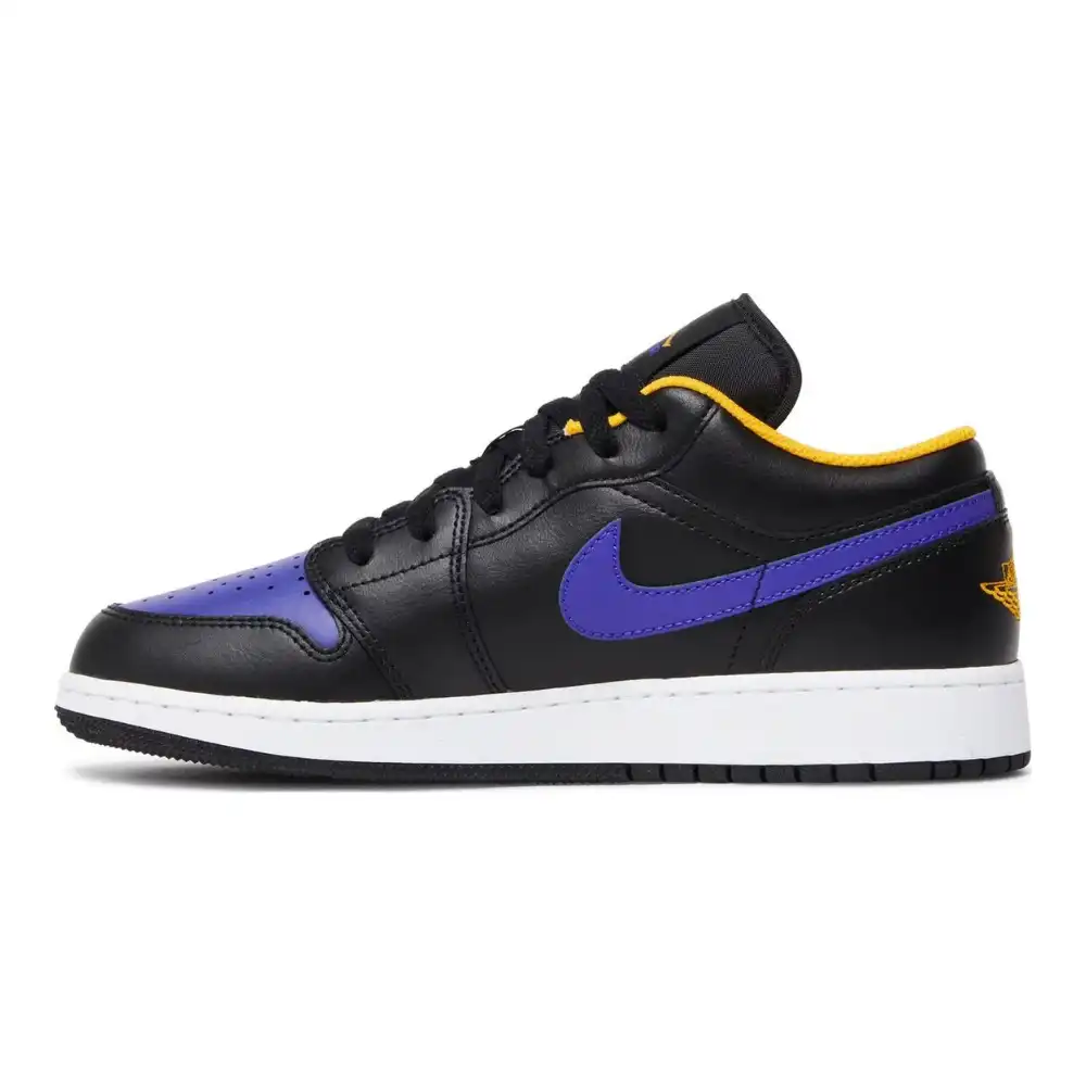 Air Jordan 1 Low GS Lakers foto 3