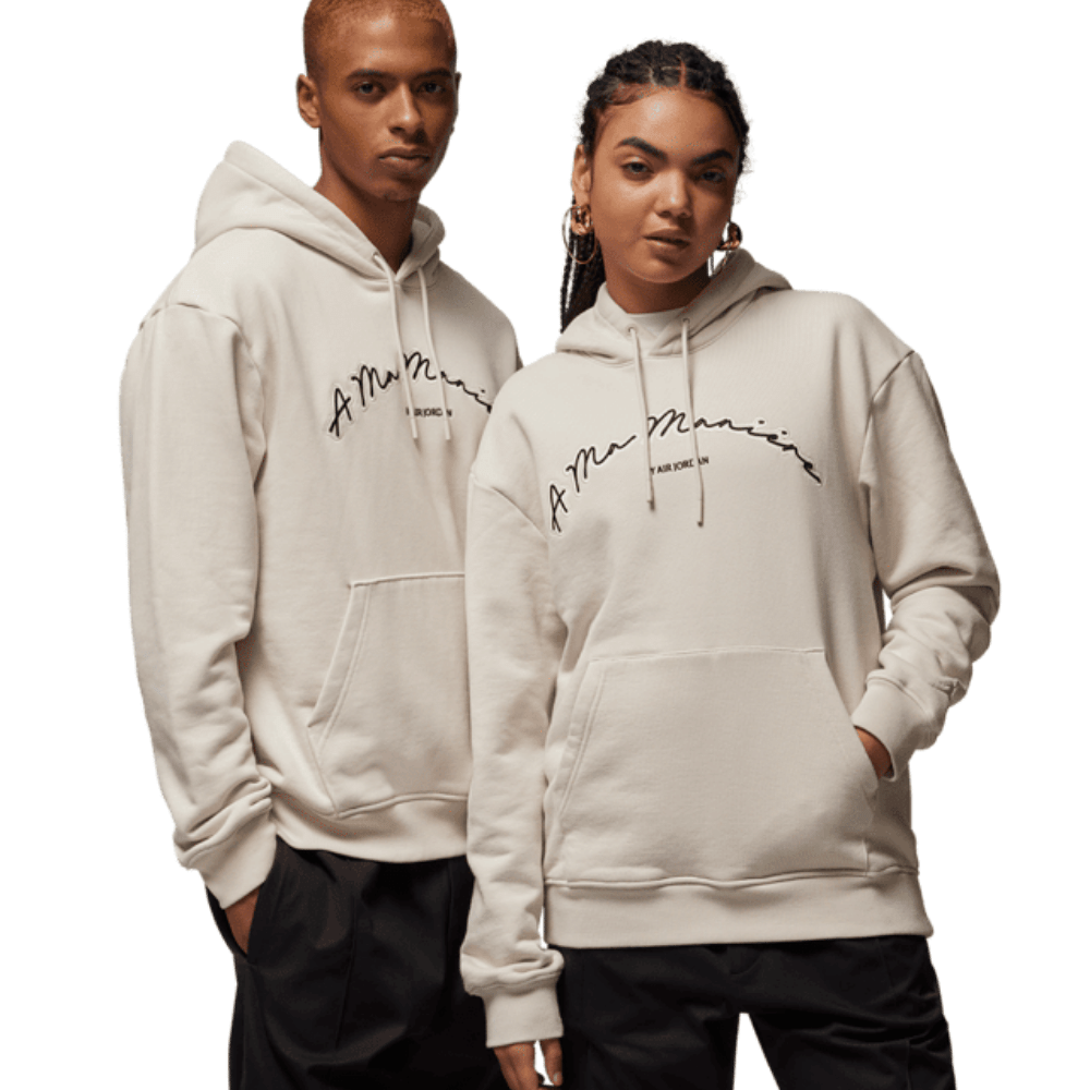 A Ma Maniére x Jordan Moletom Fleece White foto 2