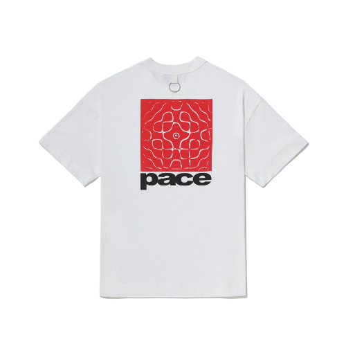 Camiseta Pace Chladni Oversized Off White