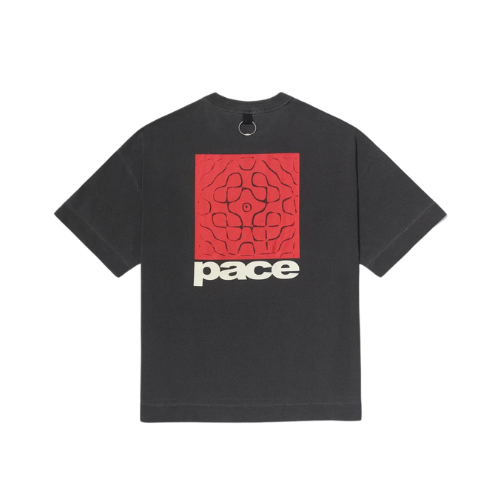Camiseta Pace Chladni Oversized Stone Washed Black