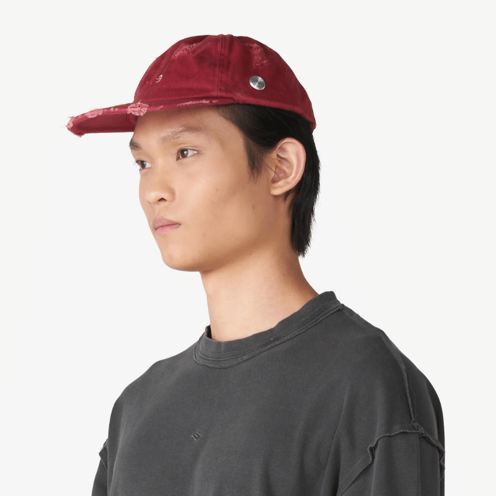Boné Pace 6 Panel Vintage Red - Droper
