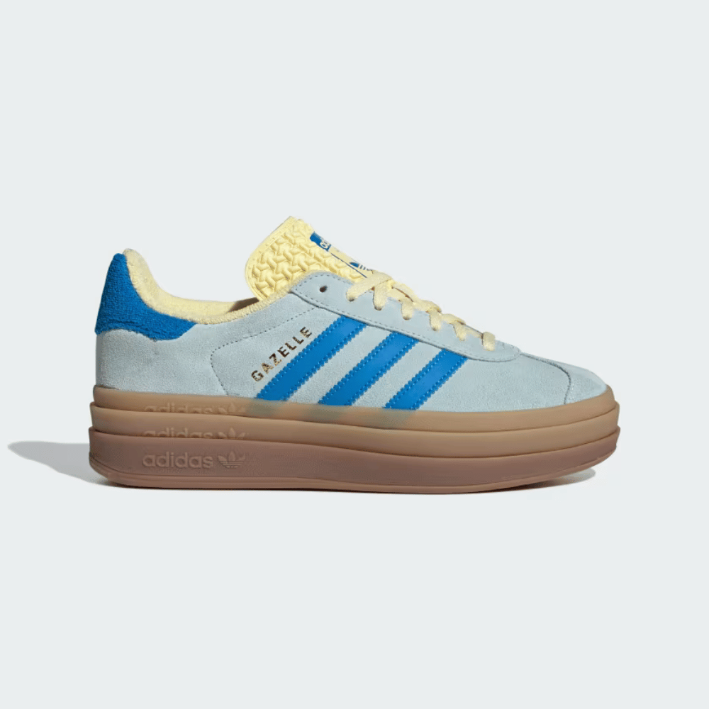 adidas Gazelle Bold Bright Blue Almost Yellow foto 1