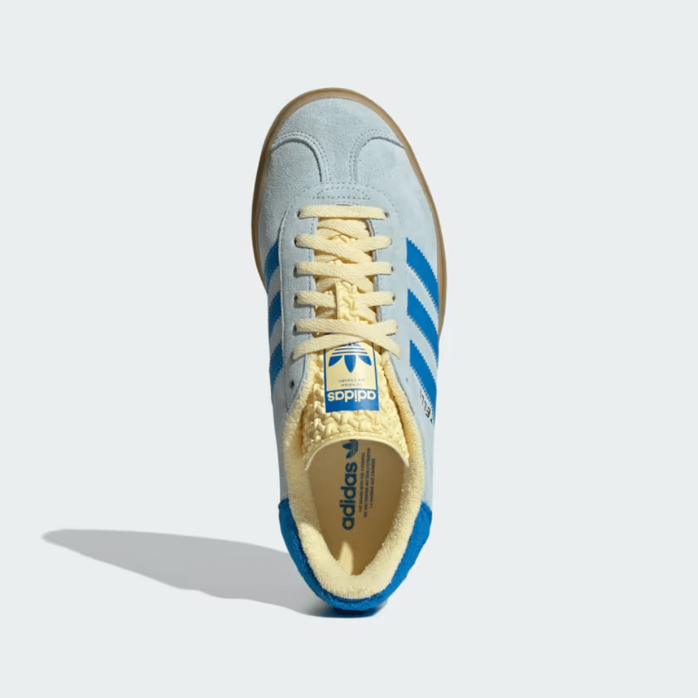 adidas Gazelle Bold Bright Blue Almost Yellow foto 2