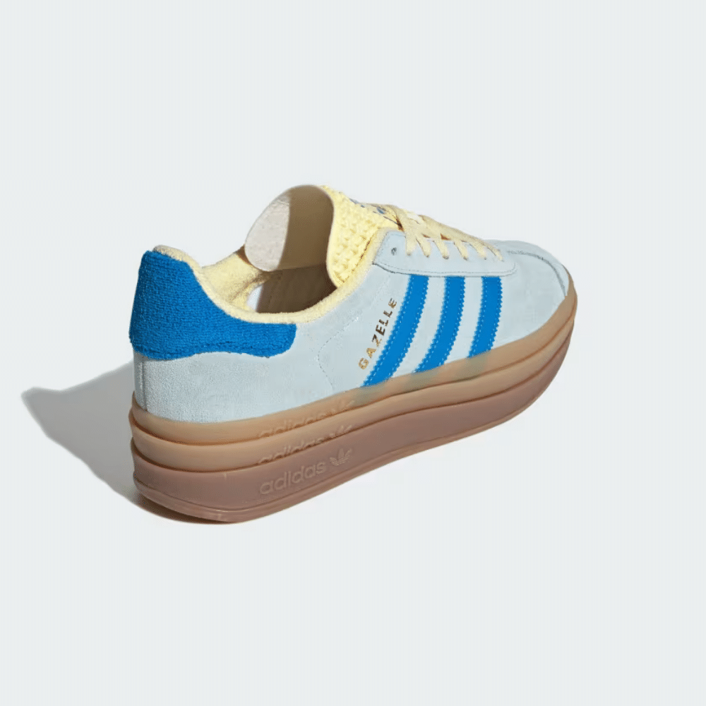 adidas Gazelle Bold Bright Blue Almost Yellow foto 4
