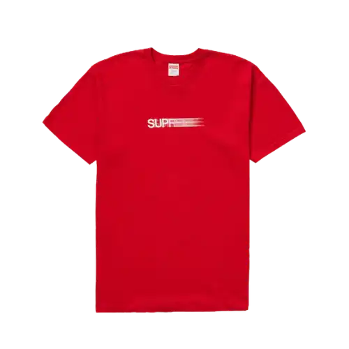 Camiseta Supreme Motion Logo Red - Droper