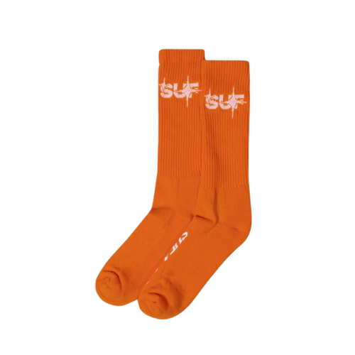 Meia Sufgang Sufstar Orange White