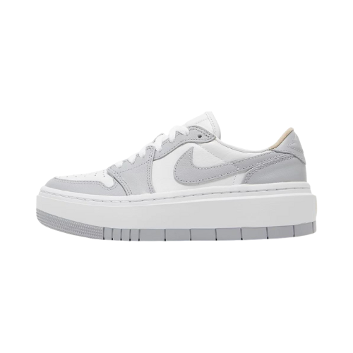 Air Jordan 1 Elevate Low SE White and Wolf Grey