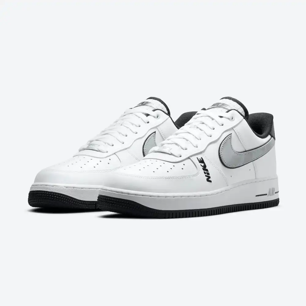 Black grey and white air hot sale force ones