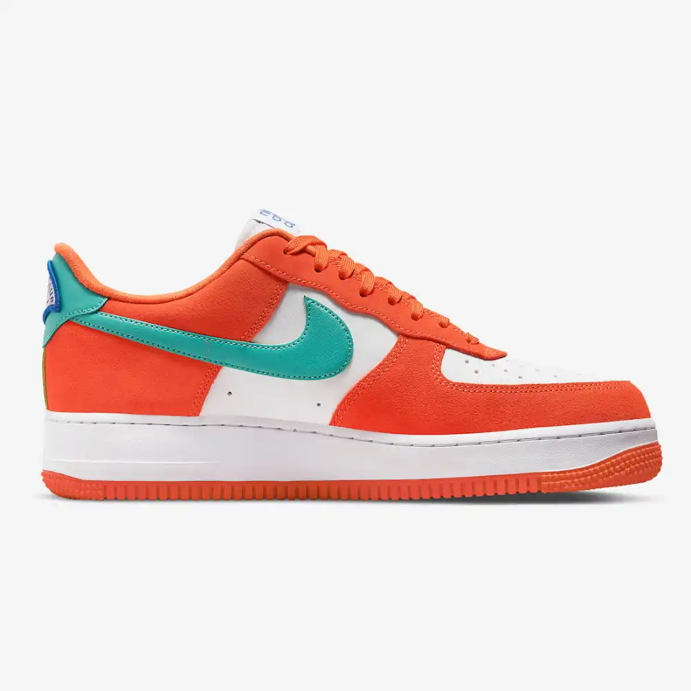 Nike Air Force 1 Low Athletic Club White Orange foto 3