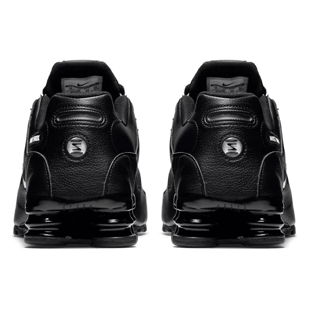 Nike shox cheap leather black