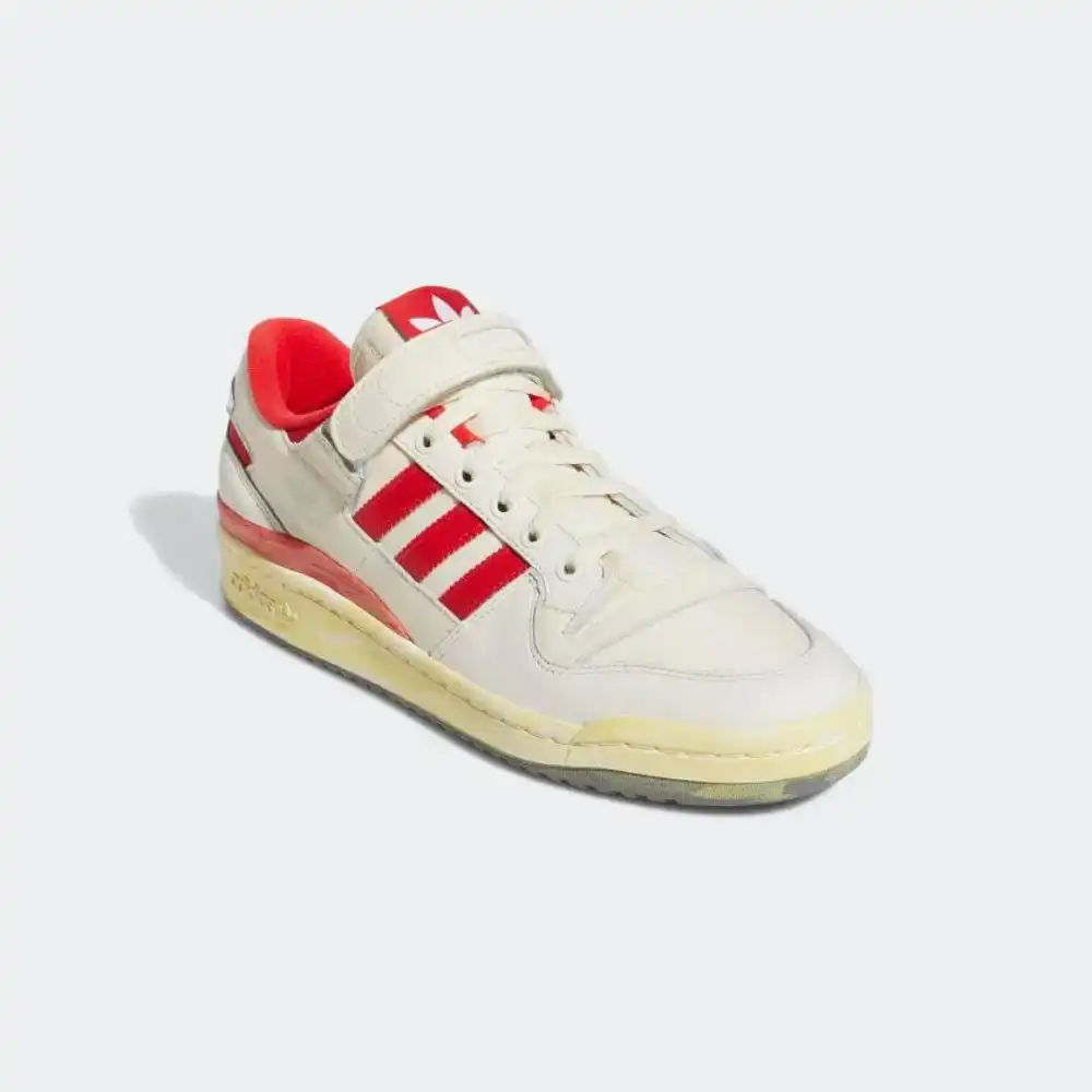 Adidas forum on sale low rouge