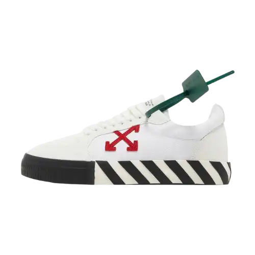 Off-White Vulcanized Low White Red