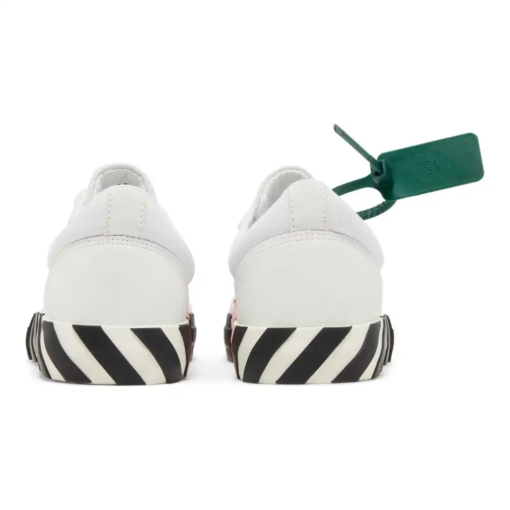 Off-White Vulcanized Low White Red foto 2