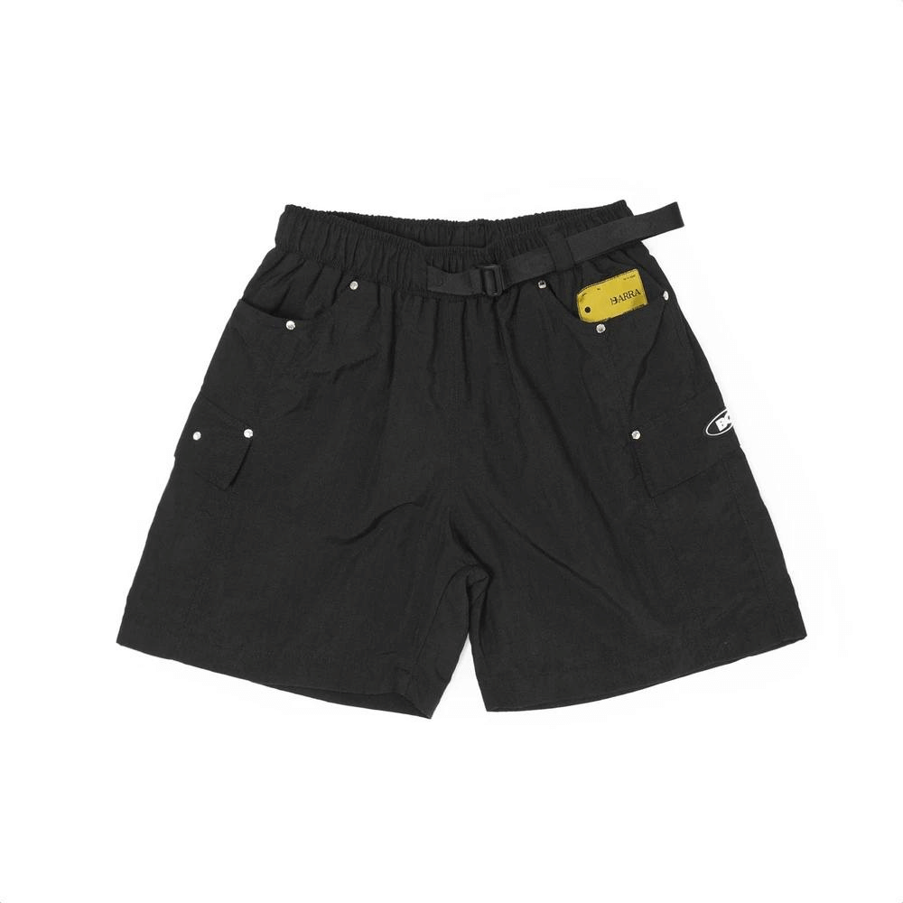 Short Cargo Barra Crew Goods Logo Classic Preto - Droper