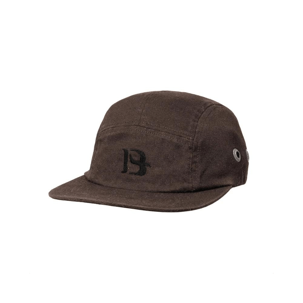 Boné Barra Crew Five Panel B Logo Marrom