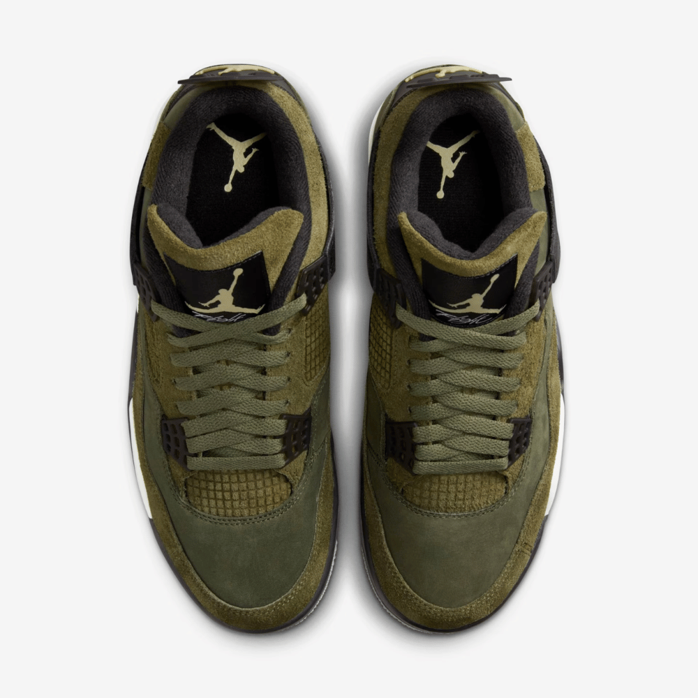 Air Jordan 4 Craft Medium Olive - Droper