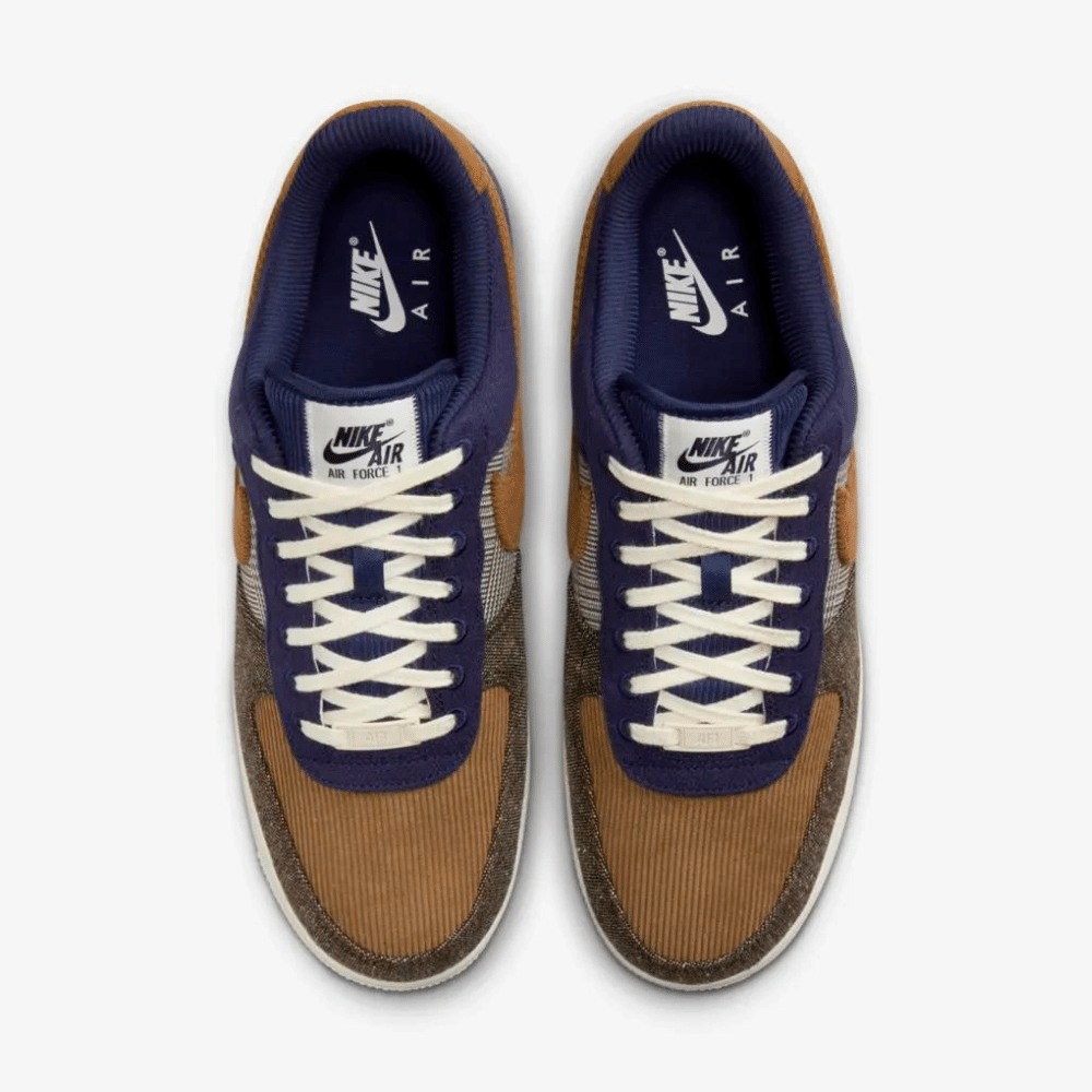 Nike Air Force 1 Low Winter Ale Brown and Midnight Navy foto 2