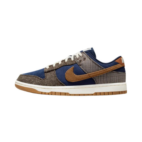 Nike Dunk Low Midnight Navy and Baroque Brown