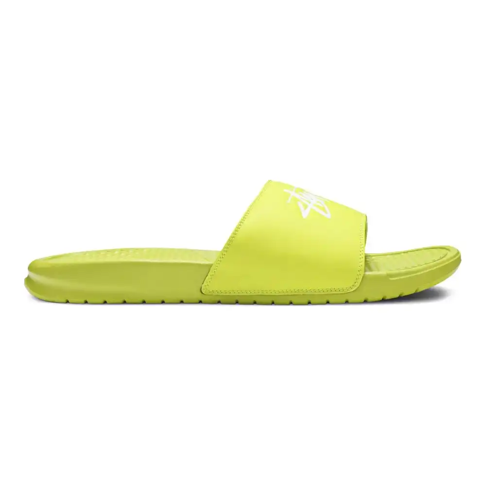 Stussy x Nike Benassi Bright Cactus