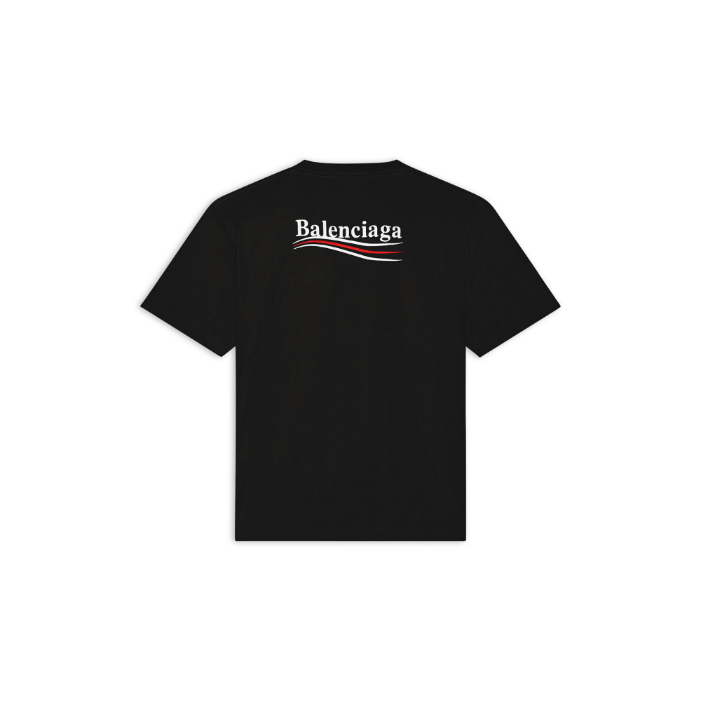 Balenciaga Political Campaign Tシャツ Camiseta Balenciaga Political Campaign Large Fit Black - Droper