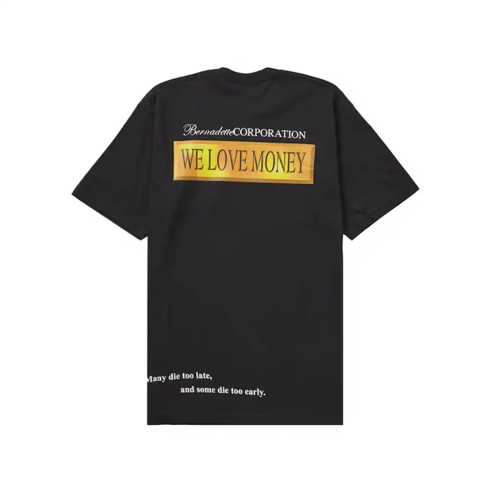 Camiseta Supreme Bernadette Corporation Money Black foto 1