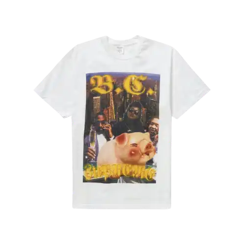 Camiseta Supreme Bernadette Corporation Money White