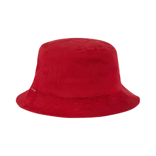 Supreme Lasered Twill Crusher Red - Droper