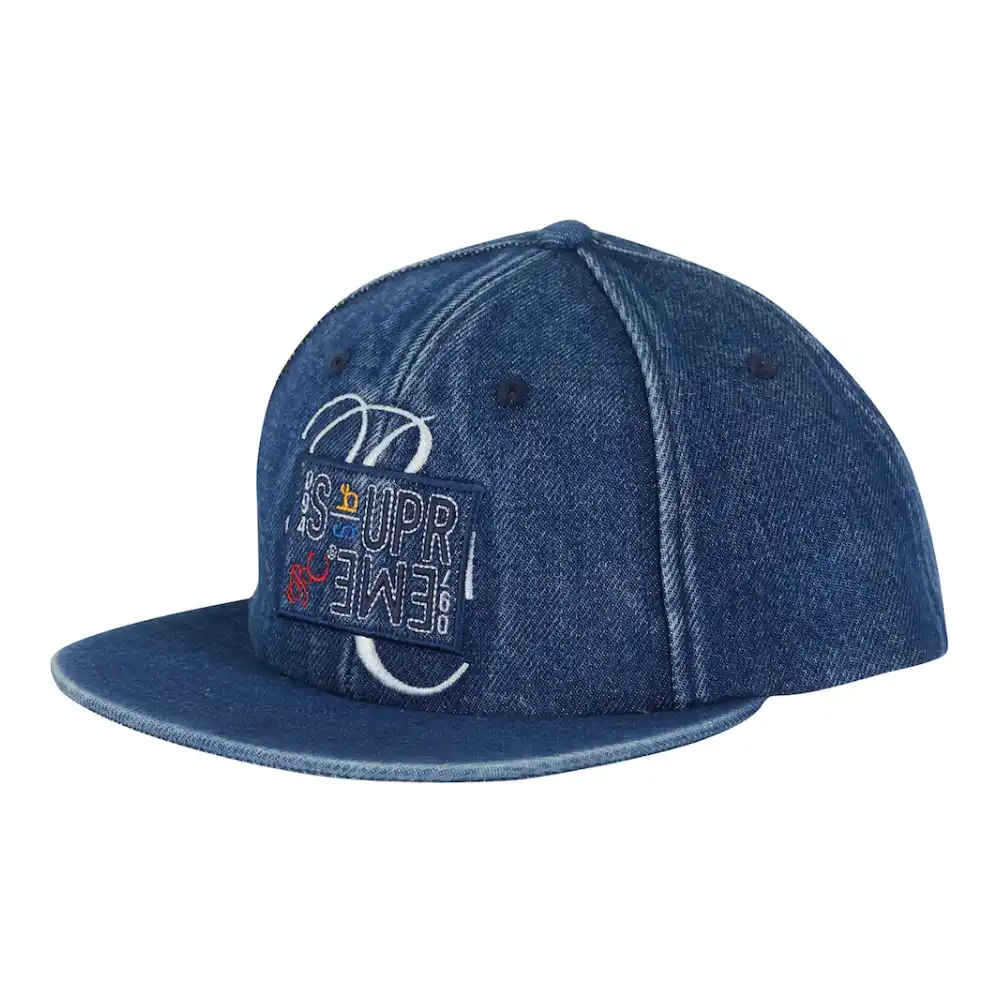 Boné Supreme Bernadette Corporation 6-Panel Denim