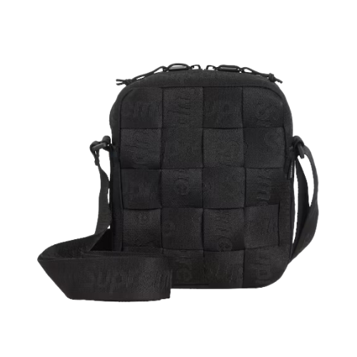 Shoulder Bag Supreme Woven Black - Droper