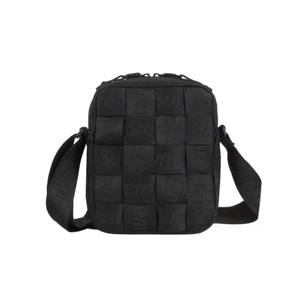 Shoulder Bag Supreme Woven Black - Droper