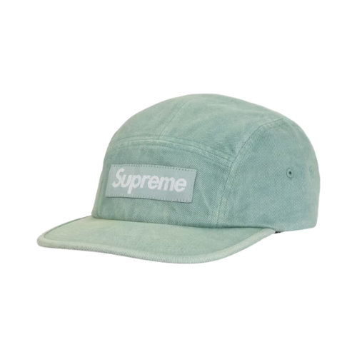 Boné Supreme Denim Camp Mint
