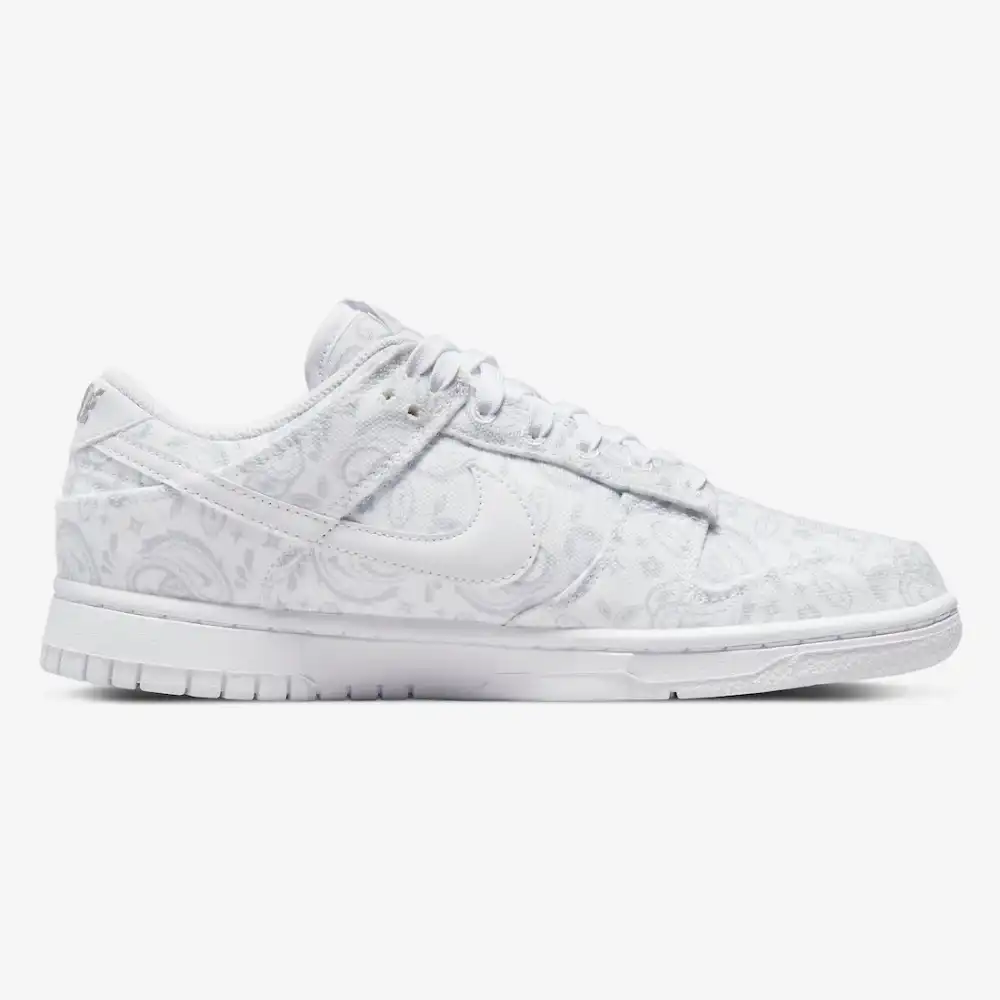 Nike Dunk Low White Paisley foto 3
