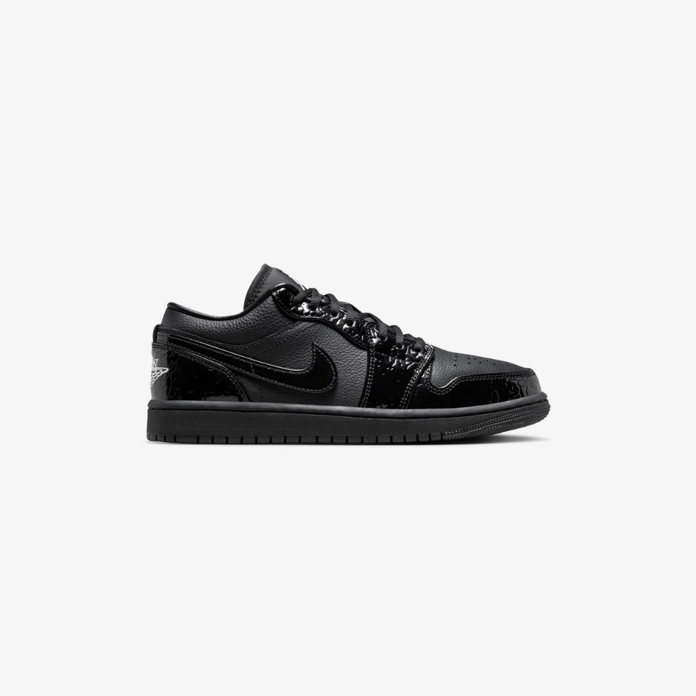 Air Jordan 1 Low Black Croc foto 1