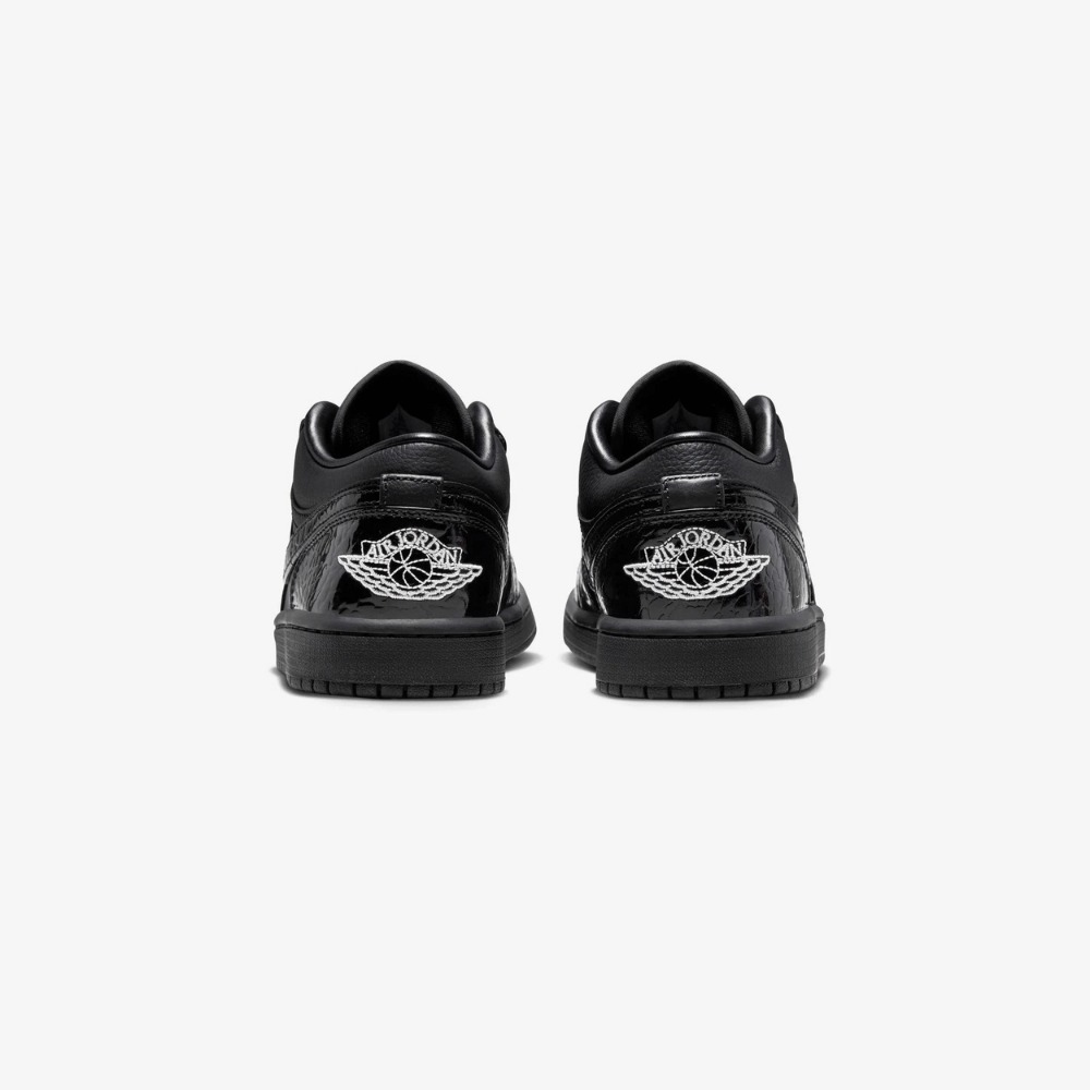 Air Jordan 1 Low Black Croc - Droper