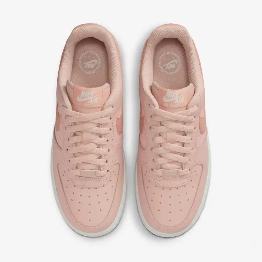 Nike Air Force 1 ESS Cross Stitch Pink Oxford - Droper