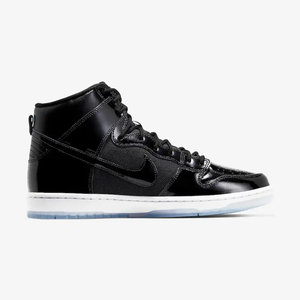 Nike sb high tops 2025 black