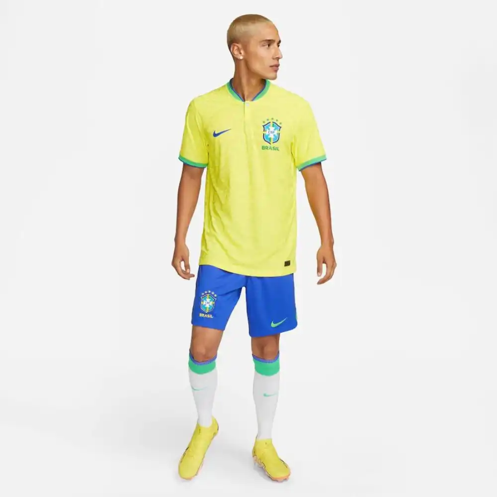 Camisa de Goleiro Nike Brasil 2022/23 Torcedor Pro Masculina - Preto