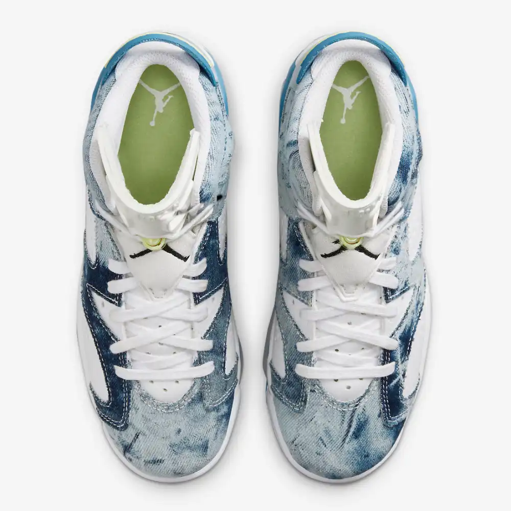 Air Jordan 6 GS Washed Denim - Droper