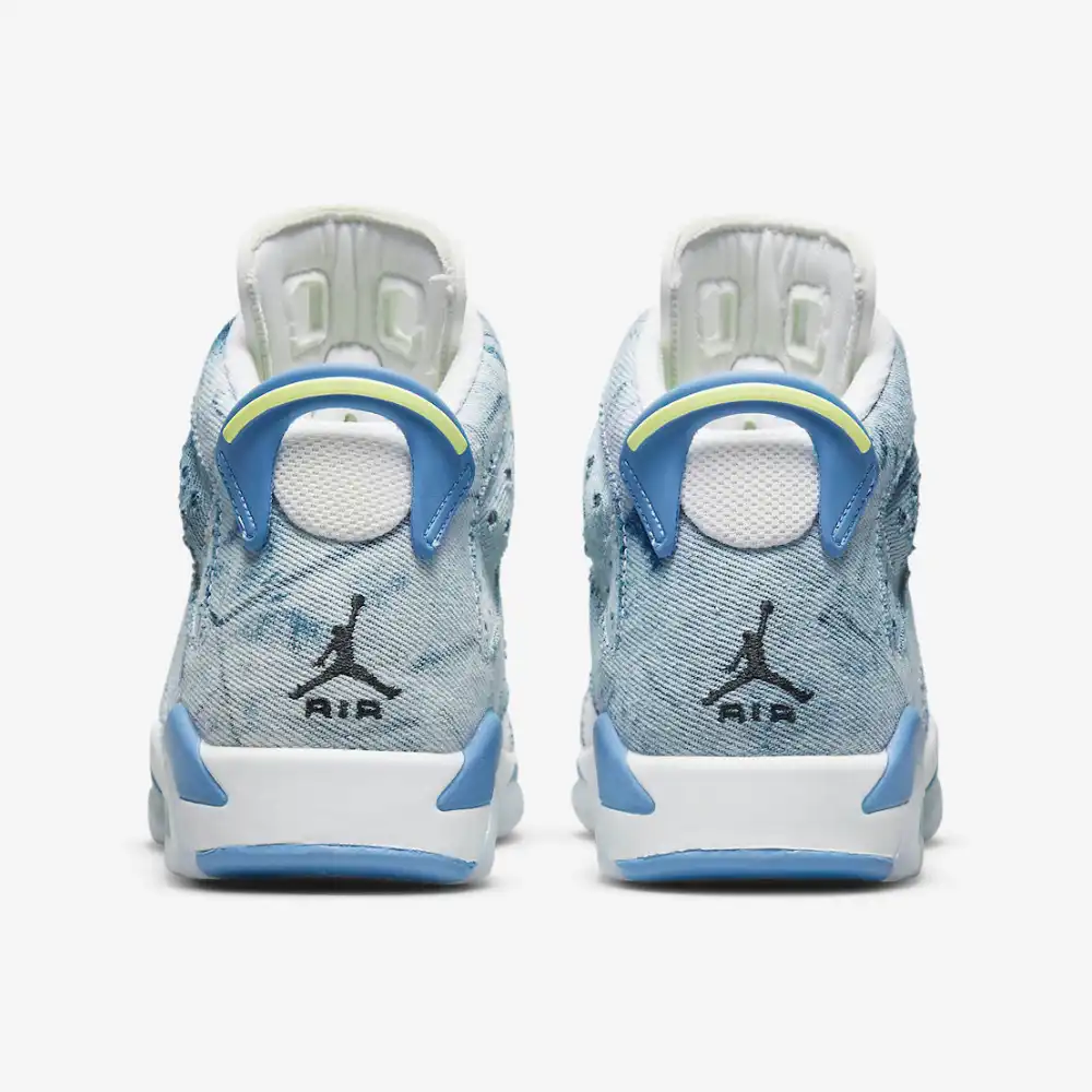 Air Jordan 6 GS Washed Denim - Droper